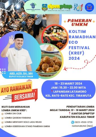 Pameran UMKM Koltim Ramadhan Eco Festival KREF Tahun 2024