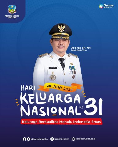 Selamat Hari Keluarga Nasional Ke-31 Tahun 2024