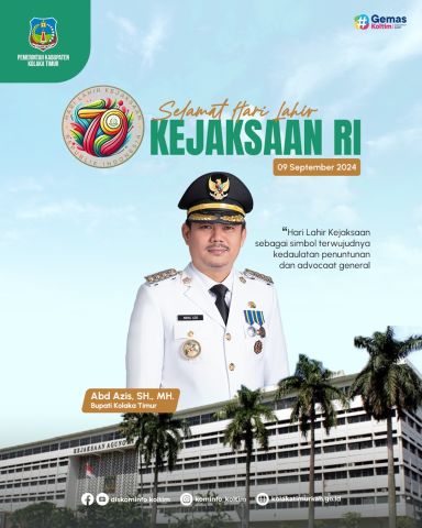 Selamat Hari Lahir Kejaksaan RI Ke-79 Tahun 2024