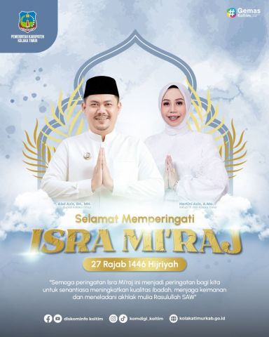 Selamat Memperingati Isra Miraj 27 Rajab 1446 H / Tahun 2025