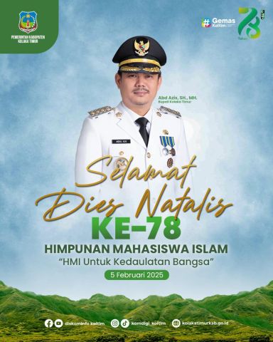  Selamat Dies Natalis Ke-78 Himpunan Mahasiswa Islam Tahun 2025