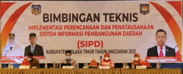 Bupati Koltim Buka Bimtek SIPD