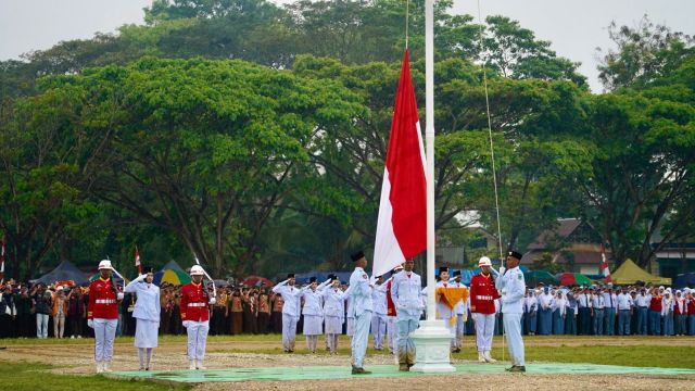 Pelaksanaan Upacara HUT Kemerdekaan Ke-80 RI di Koltim Berlangsung Khidmat dan Sukses