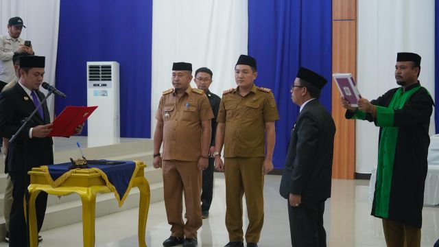 La Fala Resmi Dilantik Sebagai Pj Sekda Koltim, Bupati Tekankan Loyalitas dan Integritas