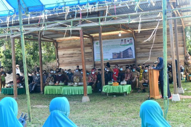 Bupati Mulai Pembangunan Pondok Tahfidzul Quran Mowewe