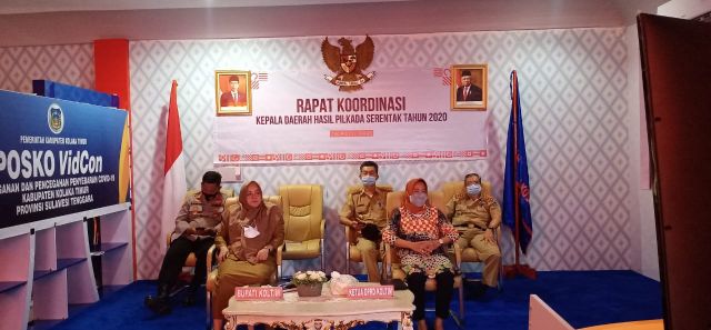 Rakor Bersama, Plt Bupati Koltim Dengarkan Arahan Presiden dan Menteri