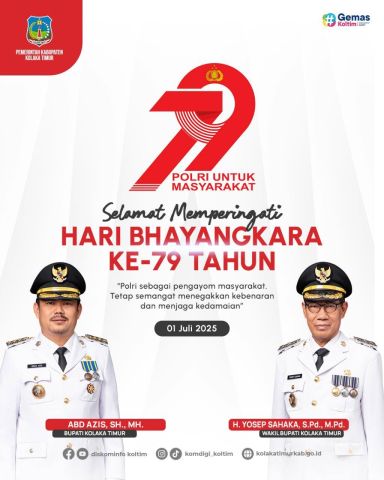 Selamat Memperingati Hari Bhayangkara Ke-79 Tahun 