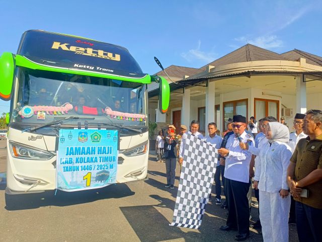 Selamat Menunaikan Ibadah Haji, Jaga Kesehatan dan Kekompakan, Jangan Lupa Doakan Koltim