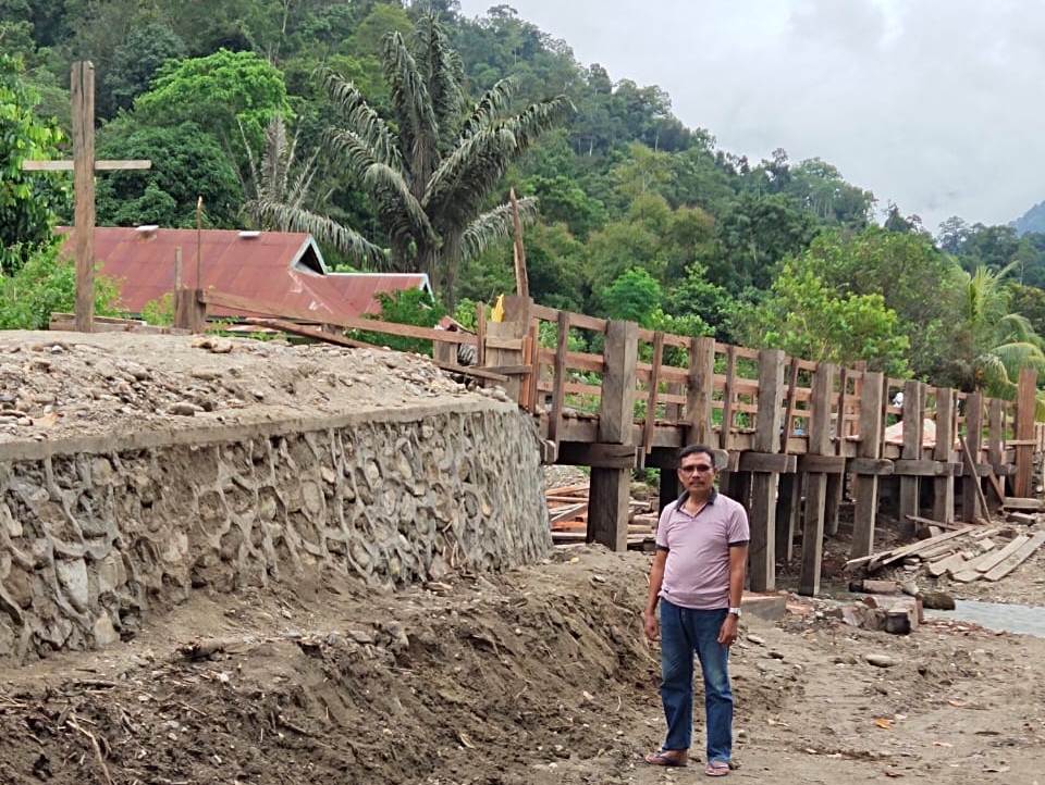 Tak Sampai Setahun, Bupati Tuntaskan Pembangunan Jembatan Wesinggote