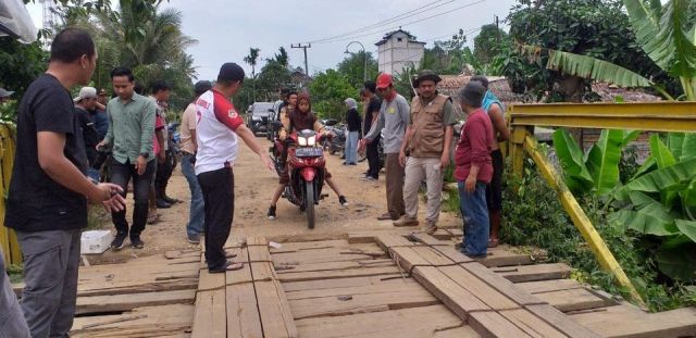 Jembatan Lambandia Kembali Diperbaiki, Bupati Koltim: Menjadi Tanggung Jawab Pemda