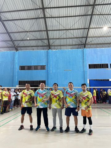 Bupati Koltim Buka Turnamen Bulu Tangkis Kapolres Cup I