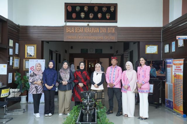 Dekranas Koltim Kunjungi Balai Besar Kerajinan dan Batik Yogyakarta