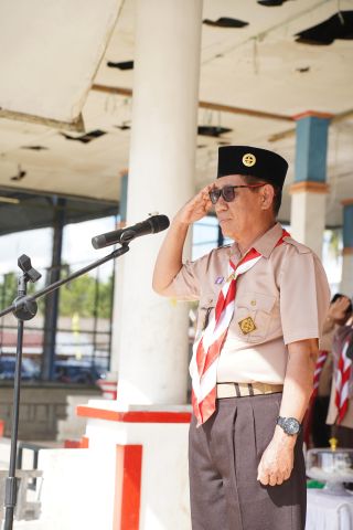 Plt. Bupati Kolaka Timur Pimpin Upacara Peringatan Hari Pramuka ke-64 Tahun 