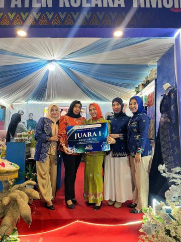 Koltim Raih Juara 1 Kompetisi Halal Chef PKK di Rangkaian HUT ke-62 Sultra