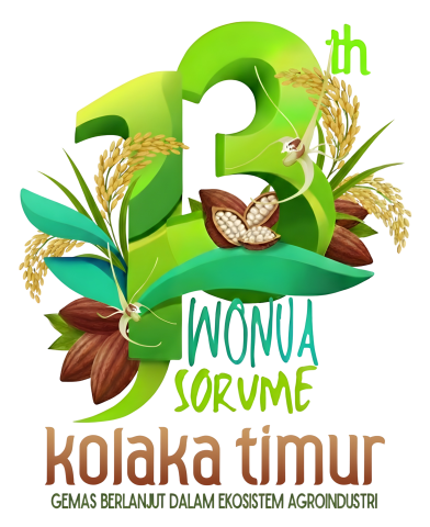 Logo Resmi Hari Ulang Tahun ke-13 Kabupaten Kolaka Timur Tahun 2026