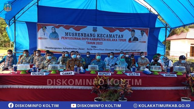 Pj Bupati Buka Musrenbang Kecamatan 2023 di Aere