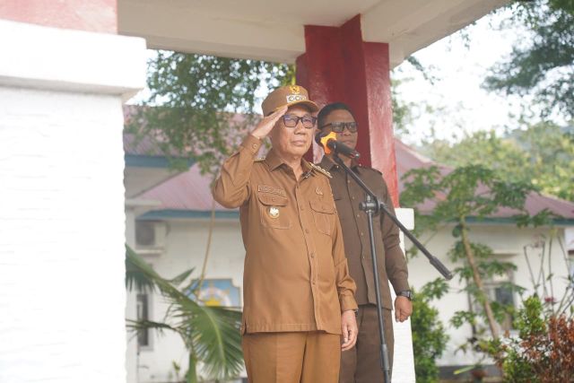 Pemda Koltim Gelar Apel Gabungan Pasca Libur Nyepi dan Idul Fitri 2026