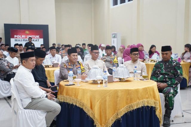 Pemda Koltim Hadiri Buka Puasa Bersama di Polres Koltim