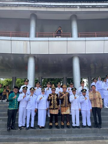 Pemda Koltim Hadiri Upacara Hut Ke-62 Sultra, Perkuat Semangat “Harmoni Sultra” Dan Otonomi Daerah
