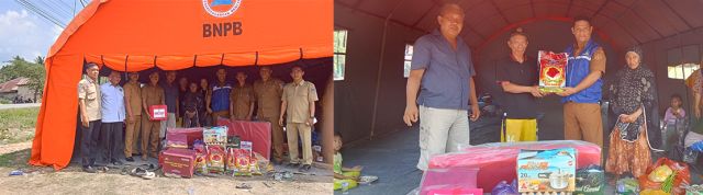 Pemda Koltim Salurkan Bantuan bagi Korban Kebakaran di Desa Orawa