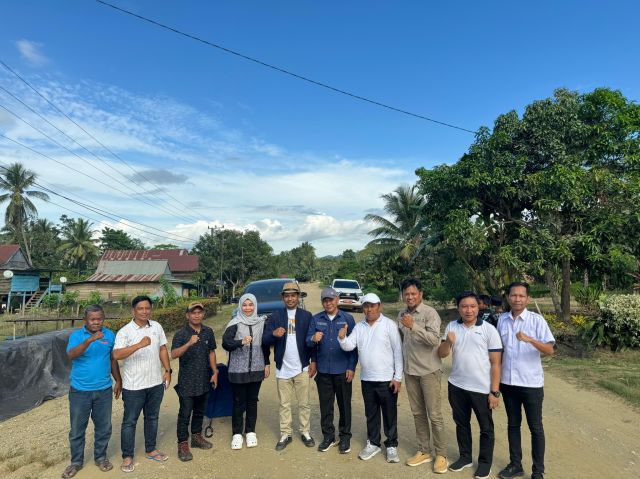 Pemprov Sultra dan Koltim bersama Legislatif, Tinjau Ruas Jalan Polipolia-Bou