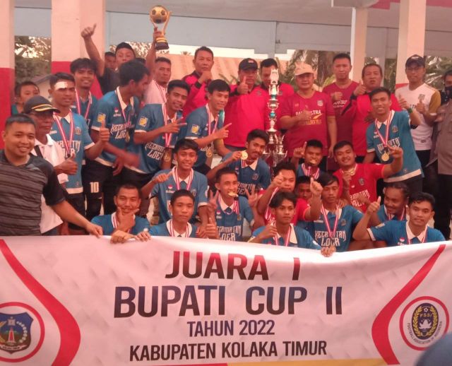 Loea Juarai Bupati Cup II