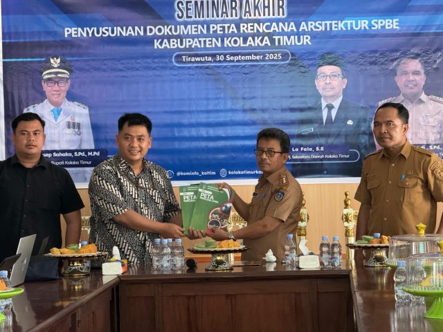 Penyusunan Dokumen SPBE Koltim Tuntas Dilaksanakan