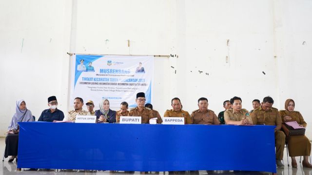 Perkuat Sinergi dan Arah Pembangunan 2027, Pemkab Koltim Gelar Musrenbang Empat Kecamatan