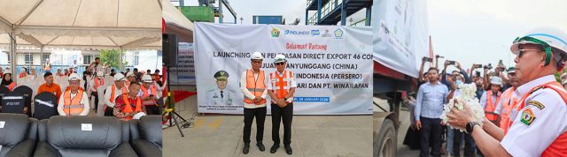 Sekda Kolaka Timur Hadiri Launching dan Pelepasan Ekspor Langsung 46 Kontainer ke Tiongkok