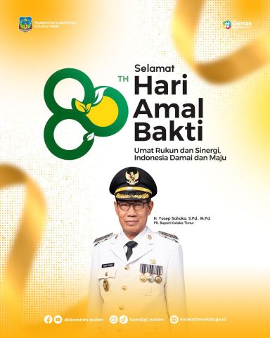 Selamat Hari Amal Bakti Tahun 2026