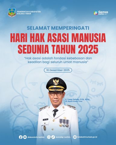 Selamat Memperingati Hari Hak Asasi Manusia Sedunia Tahun 2025