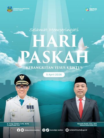 Selamat memperingati Hari Paskah Tahun 2026
