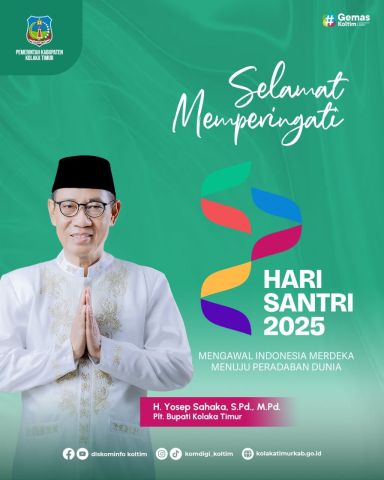 Selamat Memperingati Hari Santri Tahun 2025