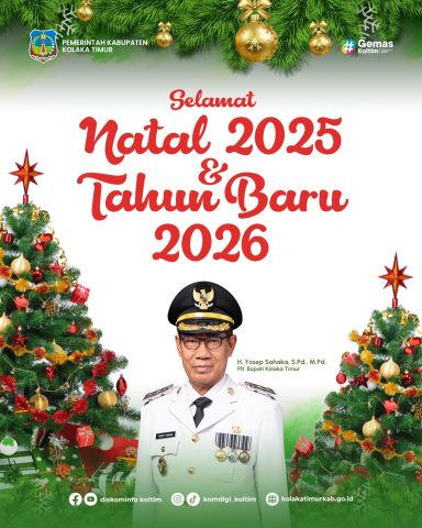 Selamat Natal Tahun 2025, dan Selamat Tahun Baru 2026