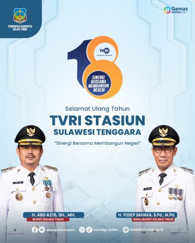Selamat Ulang Tahun TVRI STASIUN Sulawesi Tenggara