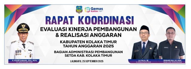 Seluruh Perangkat Daerah Percepat Realisasi Anggaran dan Konstruksi