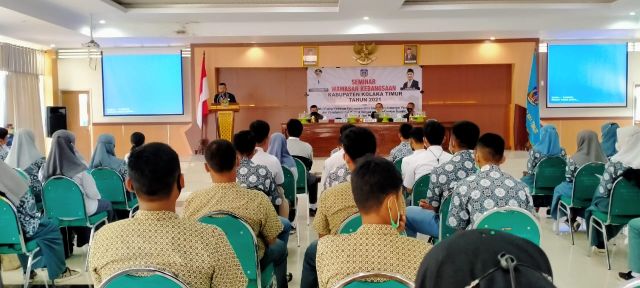 Wakili Pj Bupati, Asisten I Buka Seminar Wawasan Kebangsaan