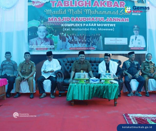 Warga Mowewe Antusias Ikuti Tabligh Akbar