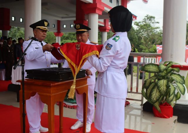 Upacara Peringatan HUT RI Ke-77 Berlangsung Khidmat