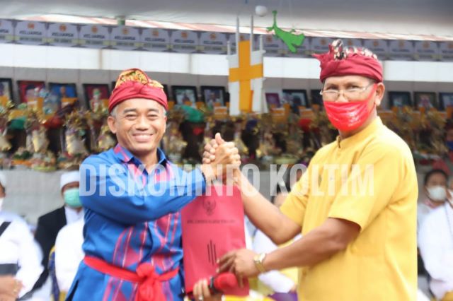 Pj Bupati Hadiri Atma Wedana di Desa Teposua Kecamatan Loea, Sabtu 22/1.