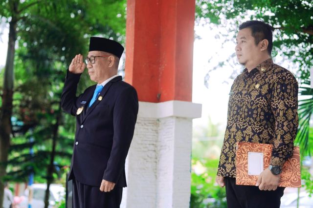 Wakil Bupati Koltim jadi Inspektur Upacara Peringatan HARKITNAS ke 117 tingkat Pemda Koltim