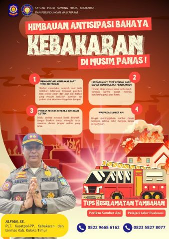 WASPADA KEBAKARAN DI MUSIM PANAS