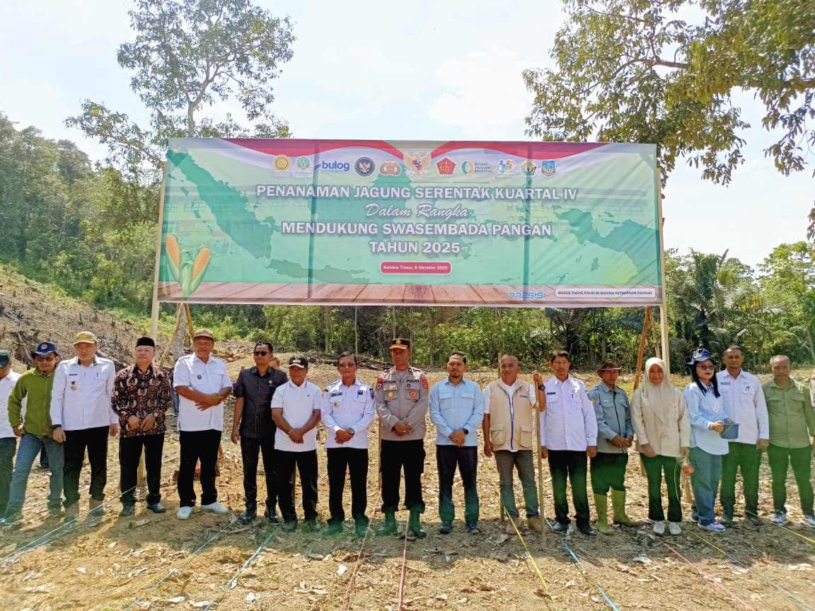 Pemda Koltim Dukung Swasembada Pangan Nasional melalui Kegiatan Tanam Jagung Serentak Kuartal IV