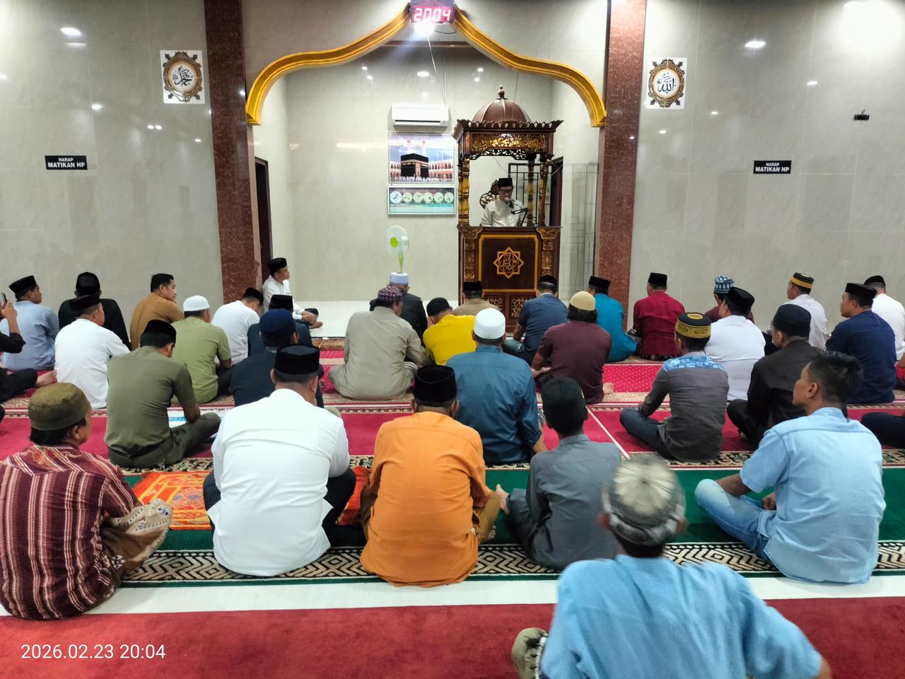 Safari Ramadhan Pemda Koltim di Masjid Babul Hikmah Lalolae, Perkuat Silaturahmi dan Kepedulian Sosial