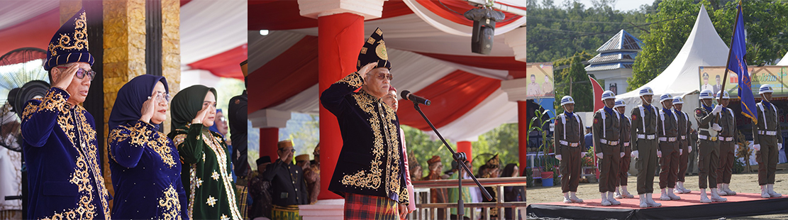 Upacara Peringatan HUT ke-13 Koltim Berlangsung Khidmat, Gubernur Sultra Tekankan Sinergi dan Optimalisasi Potensi Agroindustri